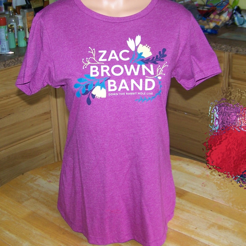 Zach Brown Band Down The Rabit Hole Tee Shirt